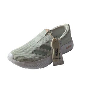 Adidas Womens Cloudfoam Move Lounger Crystal Jade Slip On Comfort Shoe SZ 6 NWT
